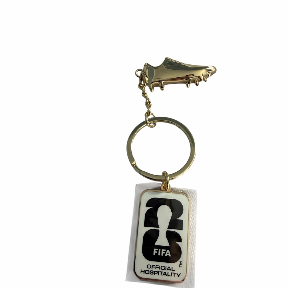 FIFA World Cup 2026 Key Chain with golden soccer cleat. NWT - Picture 4 of 4